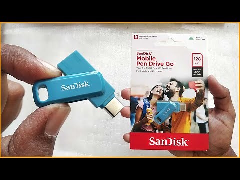 SanDisk Ultra Dual Drive Go Type C 128GB Review Speed Test
