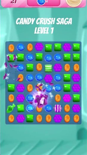Starting Level 1 of Candy Crush Saga! 🍭 Unlimited Levels & Fun! #CandyCrush