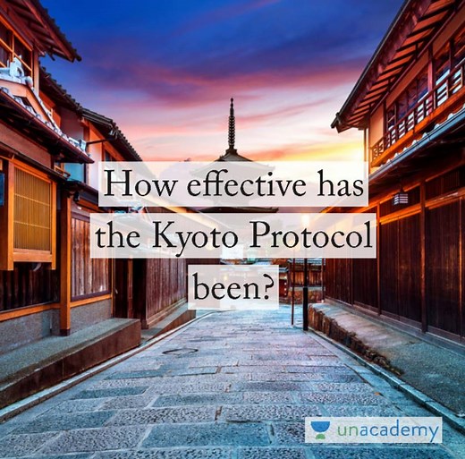 14K views · 627 reactions | The Kyoto Protocol was formed as an attempt to reduce the onset of global warming by reducing greenhouse gas concentrations in the atmosphere. Learn more about this protocol that was initiated by the #UNFCCC. #Unacademy #Education | Unacademy | Facebook
