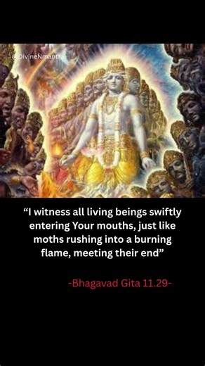 Why All Beings Rush Toward Destiny Like Moths to Flame #BhagavadGita #Krishna #SpiritualAwakening