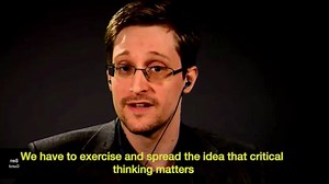 1.1M views · 38K shares | Once again, Snowden totally nails it. The answer to "fake news" is not censorship, but critical thinking. | Fight For The Future | Facebook