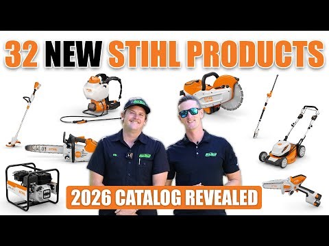 NEW STIHL 2026 Products Revealed! Battery, Gas & Accessories Catalog! 🔥