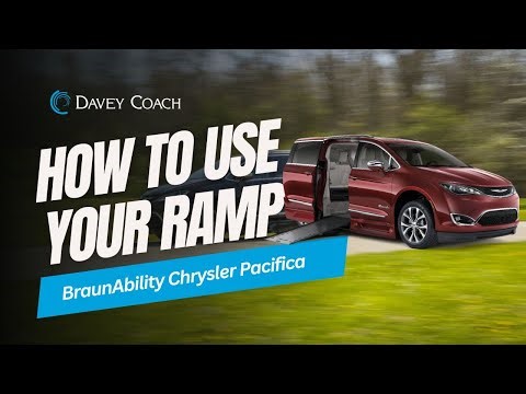 How To Use Manual Ramp on BraunAbility Chrysler Pacifica