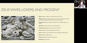 Zeus' 7 wives and many lovers