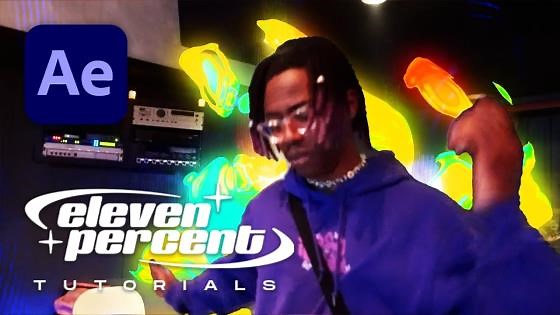 Trippy Color Thermal Blob Effect – After Effects Tutorial