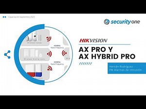 Webinar Hikvision | AX PRO Y HYBRID PRO