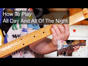 'All Day And All Of The Night' The Kinks Guitar & Bass Lesson