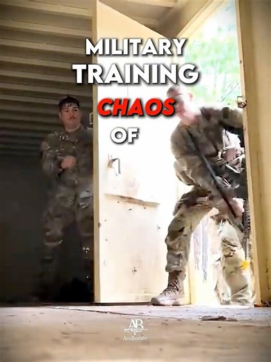 Military training chaos of the world!💪