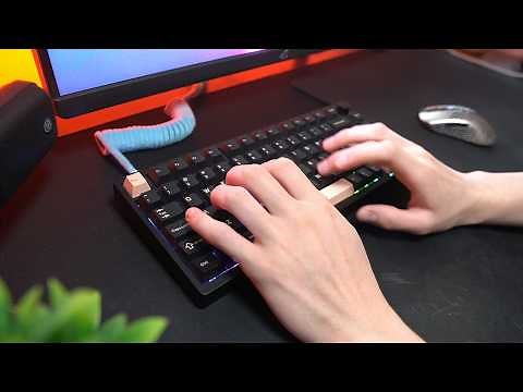 ASMR for Studying🌙 Mechanical Keyboard Typing ☁️ (No Talking, 20 Min)