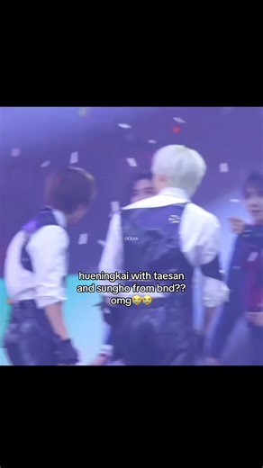 Huening Kai Dancing and Laughing with Taesan and Sungho