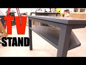 How To Build A Corner TV Stand