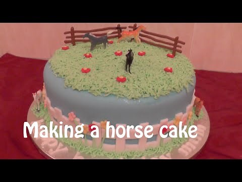 How to make a Horse Cake - Animal Cakes