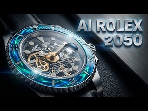 AI Reimagines the Rolex Submariner for 2050 | Futuristic Luxury Watch Concepts