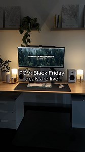25K views · 127 reactions | POV: You started 2025 right with the best productivity tools (up to 50% off + free gifts with purchase). Comment "Black Friday" and we'll send you the link | Minimal Desk Setups | Facebook