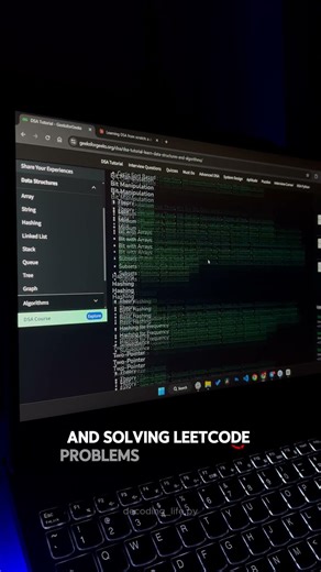 DAY 2 of taking DSA seriously 🚀 #coding #developerjourney #cse #leetcode #programming #dsa