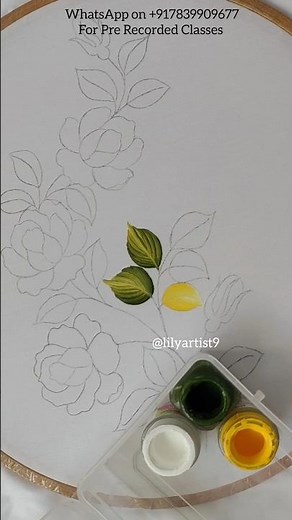 Easy Leaf Painting Tutorial 🌿 | Step-by-Step for Beginners