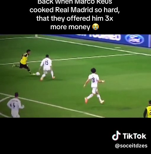 Marco Reus Dominates Real Madrid - Incredible Skills Revealed!