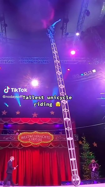 The Balance King: Tallest Unicycle Riding Challenge