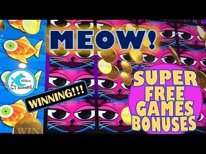 Miss Kitty Wonder 4 Jackpots Slot Machine -w/ Super Free Games Big Win Bonus