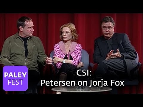 CSI - Petersen on Jorja Fox (Paley Center)