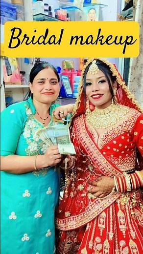 “Stunning Bridal Makeup Transformation 😍 | Indian Bride Look 2026” #bridalmakeup