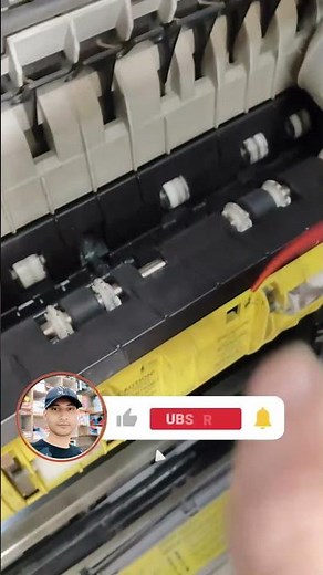 normal paper jam canon copier Laser printer | How to remove jam paper from canon #shorts