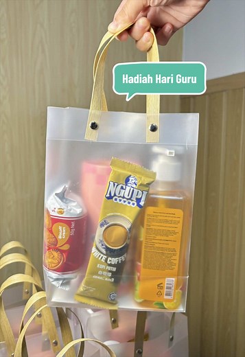 Idea Hadiah Hari Guru Bajet RM11 – Handwash, Tisu & Biscoff