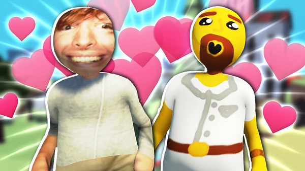 Flamingo plays Human Fall Flat