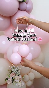 Balloon garland looking sparse? ✨ Add 5” mini balloon clusters to instantly fill gaps for a fluffy, full, and professional finish. Here’s my go-to method! 🌸 . . . #BalloonGarland #Balloons #balloondecor #balloongarlandtips #balloonarch | Inflatedecoratecelebrate