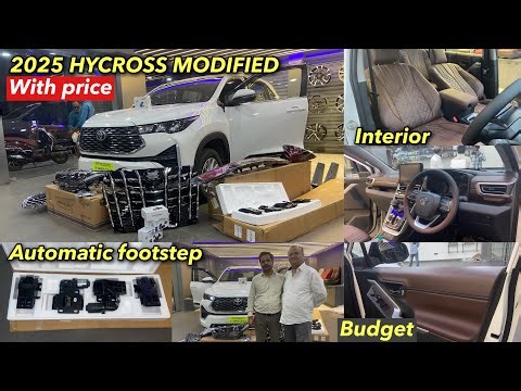 2025 TOYOTA INNOVA HYCROSS MODIFIED WITH PRICE | INNOVA HYCROSS MODIFICATION