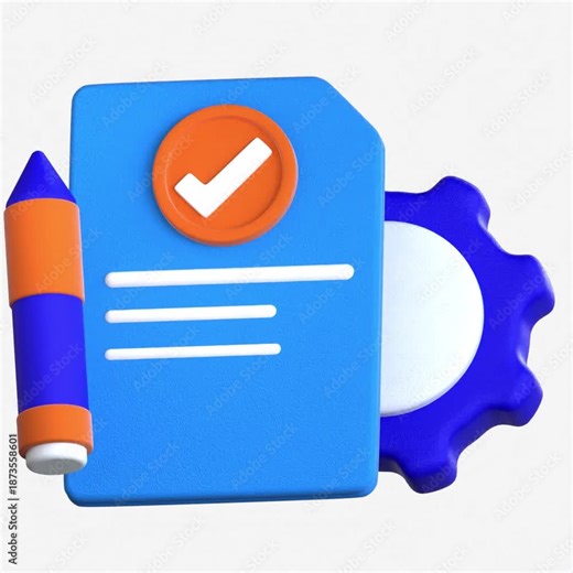 Flat icon illustrating project delivery tracking, execution progress, and milestone control