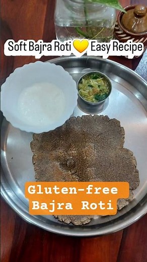 Soft & Healthy Bajra Roti | Pearl Millet Roti Recipe