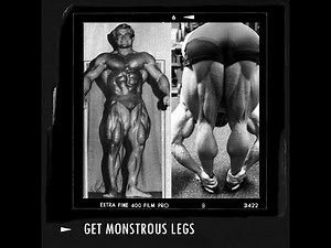 Tom Platz Leg Workout Get Monstrous Legs