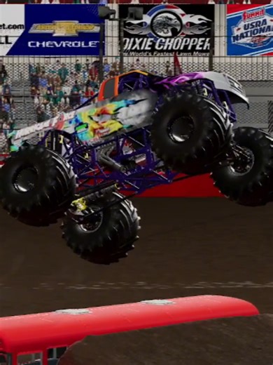 Hurricane Force freestyle #monstertruck #monsterjam #beamngdrive #fyp