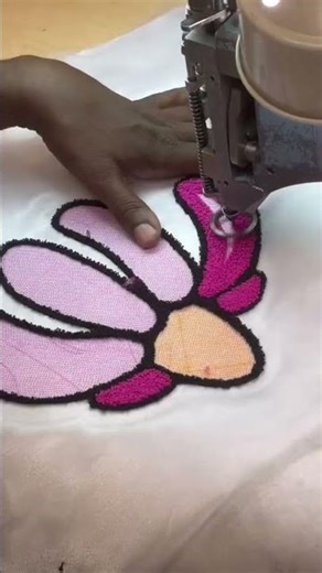 Watch the process of Chenille Stitching