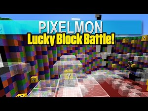 Pixelmon: Lucky Block Battle! - Staying Lucky