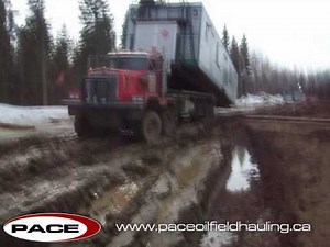 Rig move under challenging conditions