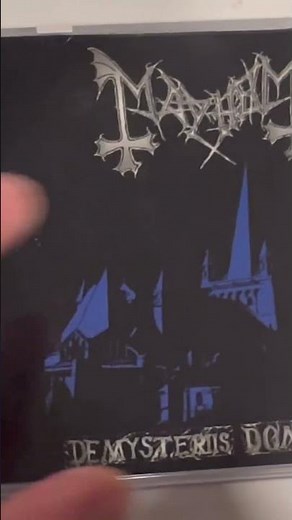 Expensive CD Alert: Mayhem – De Mysteriis Dom Sathanas 1st press 1994 Deathlike Silence #metal