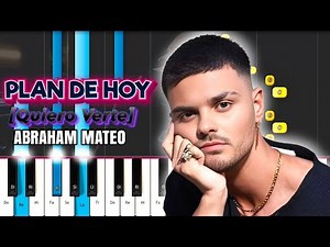 Abraham Mateo - PLAN DE HOY [QUIERO VERTE]