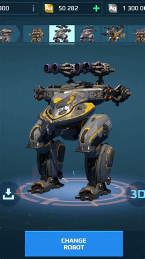 New robot Vector with new weapons on test server