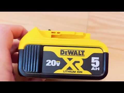 DEWALT 20V MAX XR Battery 5.0Ah DCB205 REVIEW