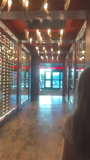 Inside the Stunning Hallway at Double Cut Steakhouse | Wisconsin Dells #shorts
