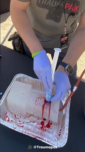 Injection That Stops Bleeding Fast #shorts