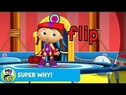 SUPER WHY! - Wonder Red Performs on the Trampoline - PBS KIDS