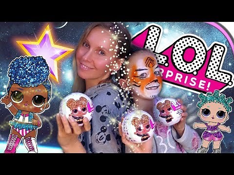 LOL Surprise GLITTER SERIES ⭐ Suche nach Goldkugeln! 🤩 L.O.L. FIGUREN auspacken 💖 deutsch