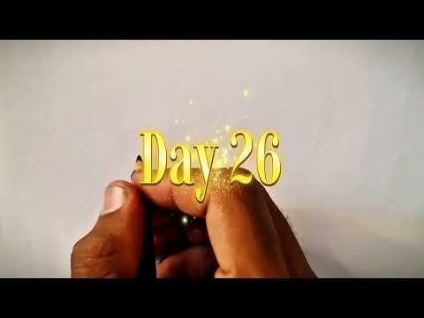 Day 26 😳 | Can I Reach Day 30? 🔥 Drawing ChallengeRandom Drawing Challenge 🔥 | Day 26 Drawing