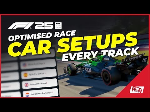 F1 25 The Best Car Setup For All 24 Tracks!