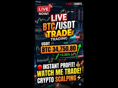 My BroadcasBitcoin Live Trade Today: BTC/USDT Analysist