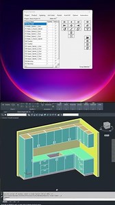 Draw Cabinets Like A Pro in AutoCAD! #shorts