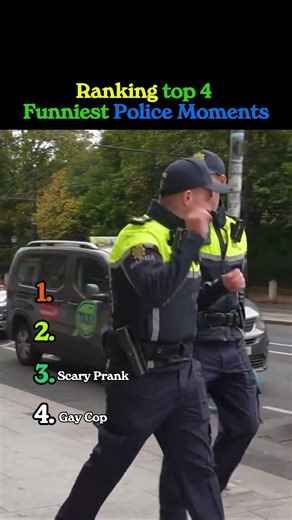 Ranking Top 4 Funniest Police Moments Pt1.🚓😂🎥